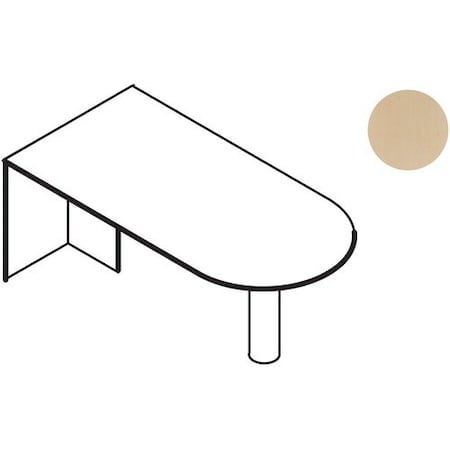 Groupe Lacasse Work Table, 72inWx36inDx29-1/2inH, Hard Rock Maple LAS72BT3672E